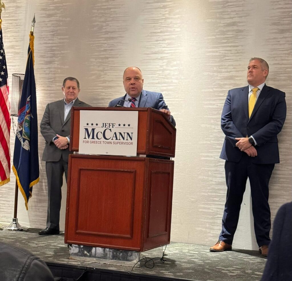 Deputy county executive announces run for Greece town supervisor as a Democrat Deputy county executive announces run for Greece town supervisor as a Democrat