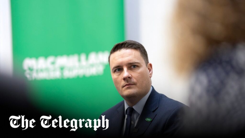 NHS staff boasted of ‘anti-whiteness’, Streeting says in attack on DEI