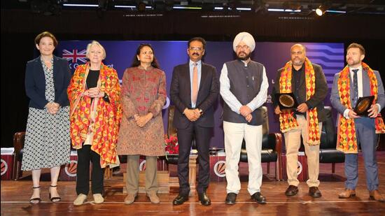 Outreach activities will be conducted in and around Amritsar, Ludhiana, Jalandhar and Chandigarh to educate people of potential scams while applying for visas, as part of UK’s visa fraud awareness campaign (HT Photo)