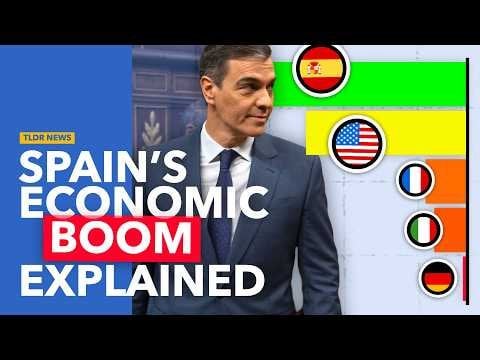 Why Spain's Economy is Doing Incredibly Well : TLDR News