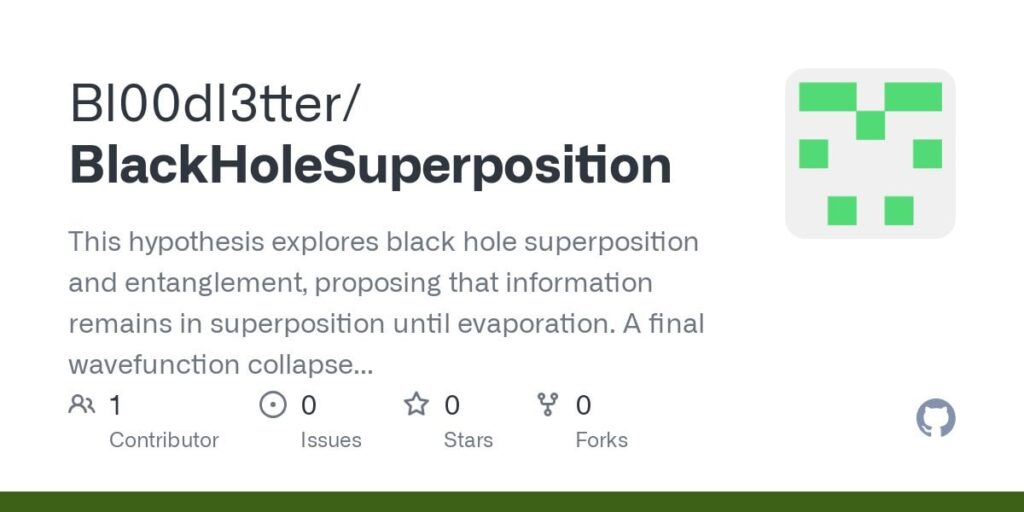 A New Look at the Black Hole Information Paradox – Exploring Quantum Superposition in Black Holes