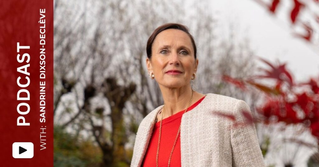 'We have most of the technologies that we need to enable us to move forward' Sandrine Dixson-Declève warns of a lost future if leaders fail to act on climate crisis. REPOST with submission statement