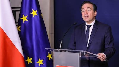 Spanish Minister of Foreign Affairs Jose Manuel Albares Bueno has rejected Israel’s suggestion to accept displaced Palestinians, emphasising Spain’s sovereign decisions and commitment to international law. EPA