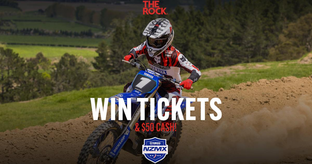 Win $50 Cash & tickets to the 2025 Yamaha New Zealand Motocross Championship Win $50 Cash & tickets to the 2025 Yamaha New Zealand Motocross Championship