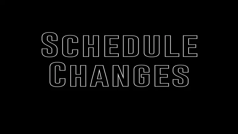 Harding Sports Schedule Changes Due to Weather