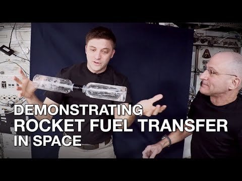 NASA: Demonstrating Rocket Fuel Transfer in Space