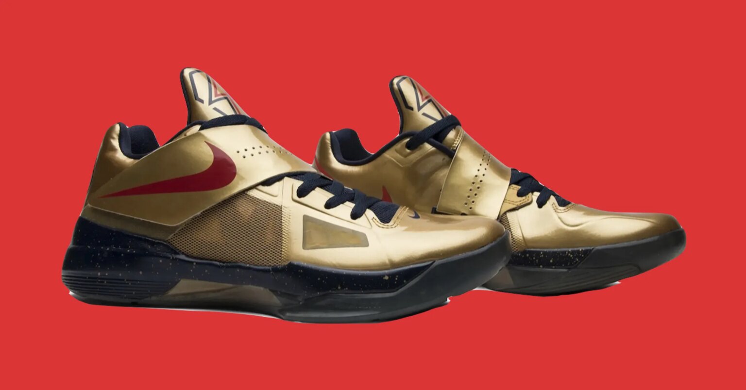 Nike KD 4 “Gold Medal” Brings Championship Energy Nike KD 4 "Gold Medal" Brings Championship Energy