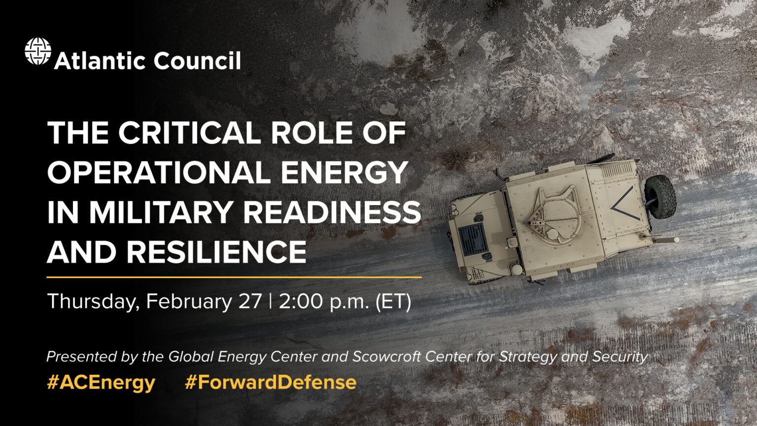 The critical role of operational energy in military readiness and resilience