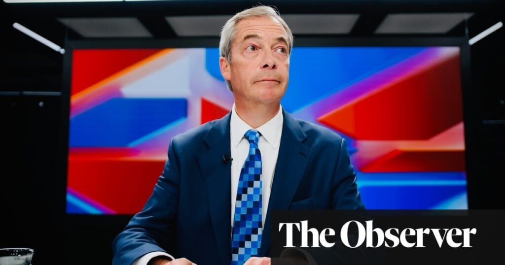 Open-mouthed Farage struggles to find his voice as GB News is caught between Trump, its viewers and reality