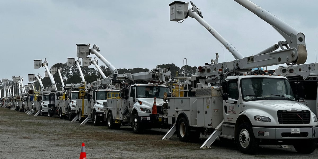 Duke Energy staging crews ahead of storm