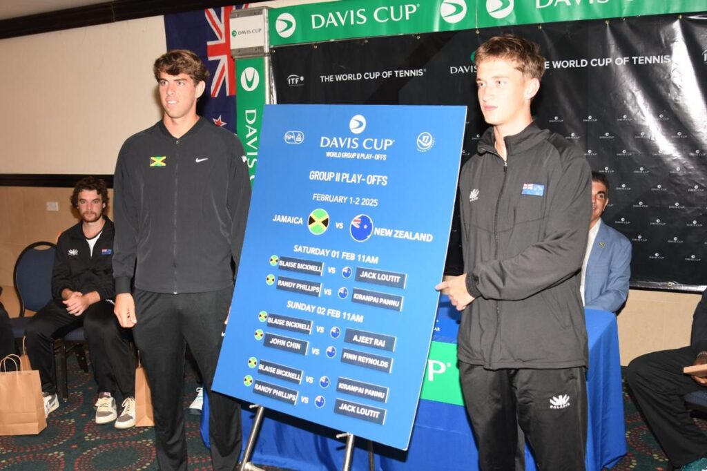 Tennis NZ » New Zealand go one up against Jamaica