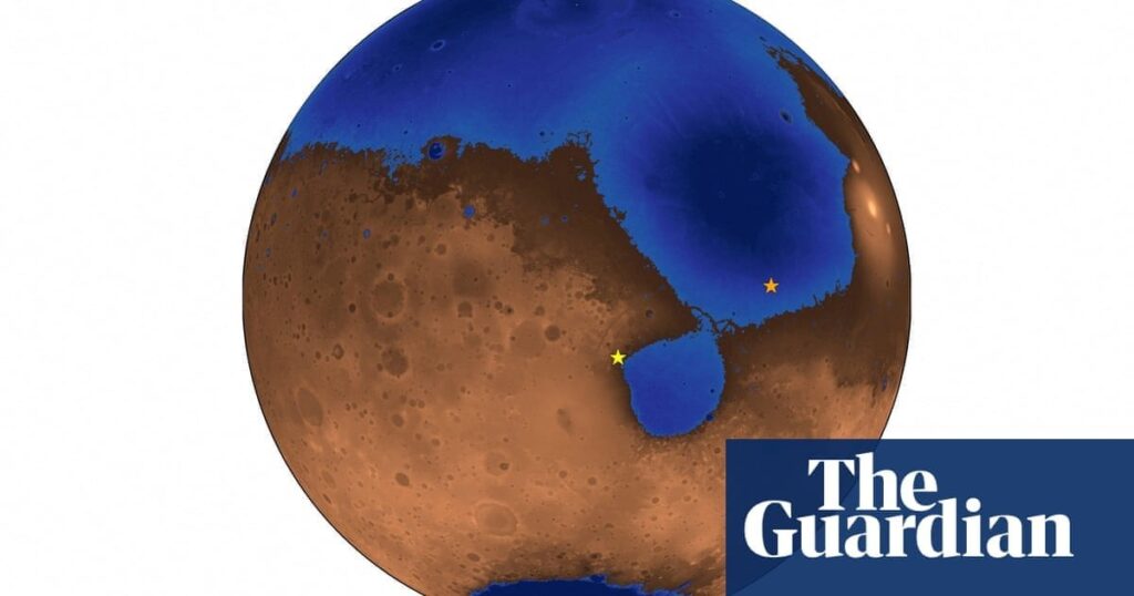 Mars once had an ocean with sandy beaches, researchers say | China’s Zhurong rover finds evidence of shoreline buried deep underground