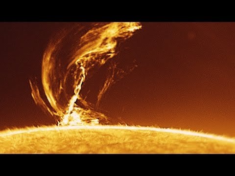 Close-Up of Yesterday’s Massive Coronal Mass Ejection Seen Through My Telescope