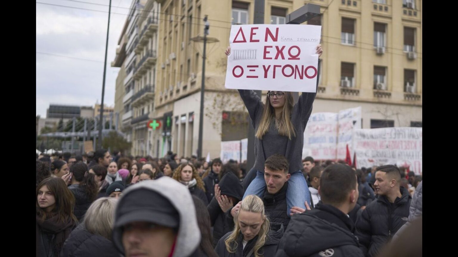 Wave of protests in Greece over Tempi rail crash deaths and cover-up Wave of protests in Greece over Tempi rail crash deaths and cover-up