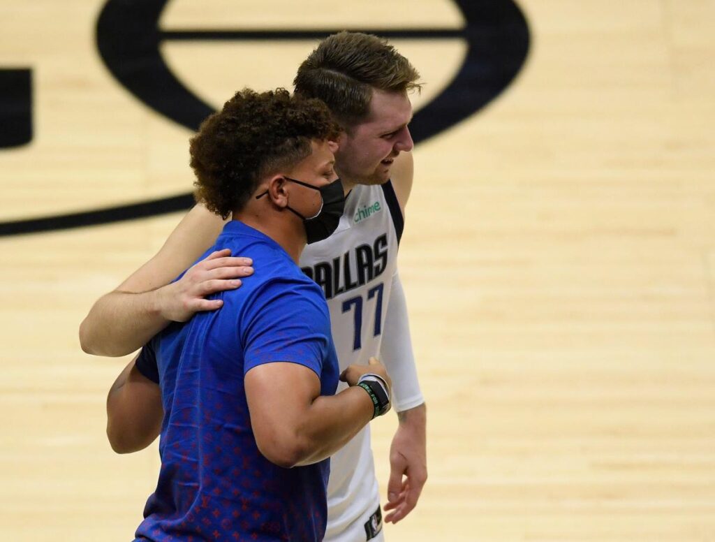 Patrick Mahomes explains shocked reaction to Mavericks' Luka Doncic trade