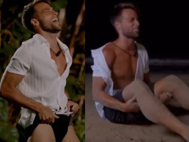 ‘Temptation Island’ Spain viral clip shows Montoya’s shock as he watches girlfriend cheat courtesy x