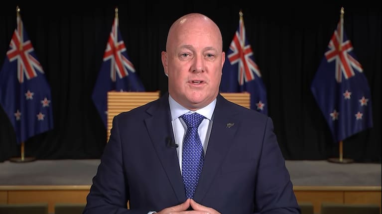 Prime Minister Christopher Luxon