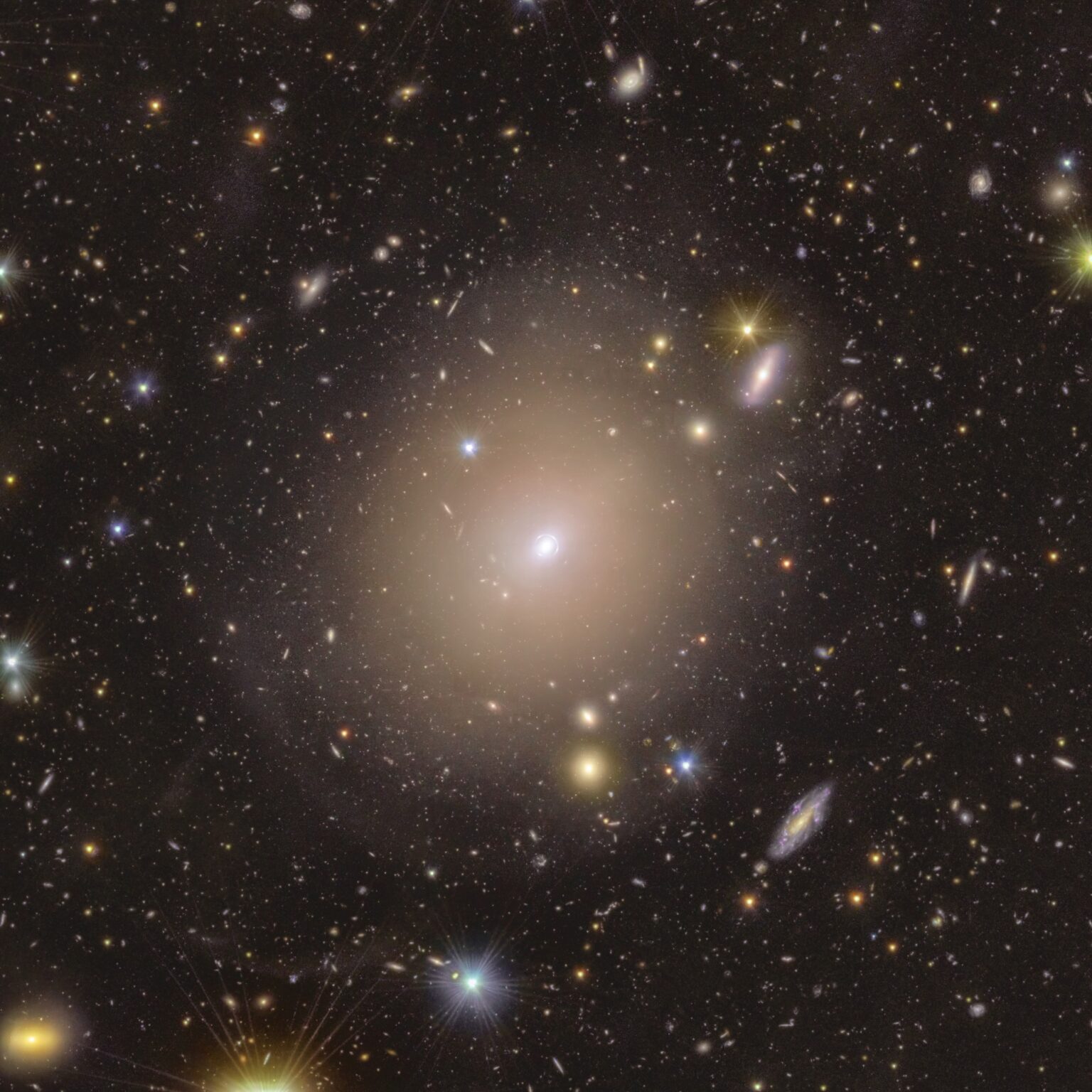 Euclid Discovers Einstein Ring in Our Cosmic Backyard - NASA