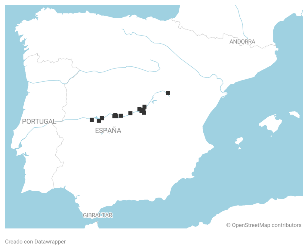 Municipalities that include “de Tajo» in its name