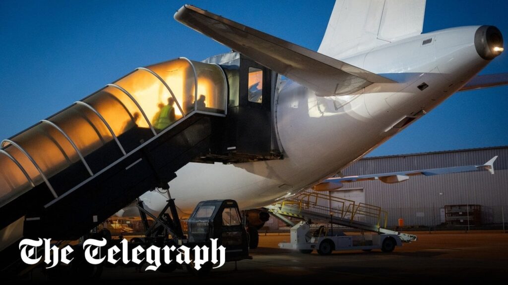 The £1m private jet flight that deported fewer than 50 illegal migrants to Albania
