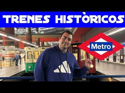 [Metro de Madrid] Visit to the Museum of Historical Trains of Chamartín.