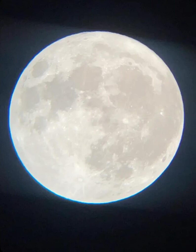 I took this picture of the moon myself from my friend's telescope!