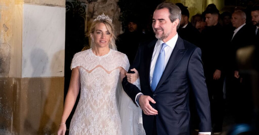 Prince Nikolaos of Greece and Denmark wedding: Former royal marries Chrysi Vardinogianni ten months after divorce | In Pictures Prince Nikolaos of Greece and Denmark wedding: Former royal marries Chrysi Vardinogianni ten months after divorce | In Pictures