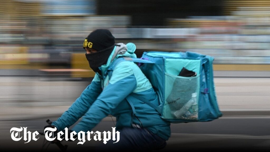 Deliveroo sacks more than 100 drivers in crackdown on illegal migrants
