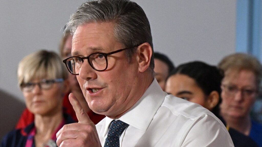 Labour has hit NHS appointments target, Keir Starmer says