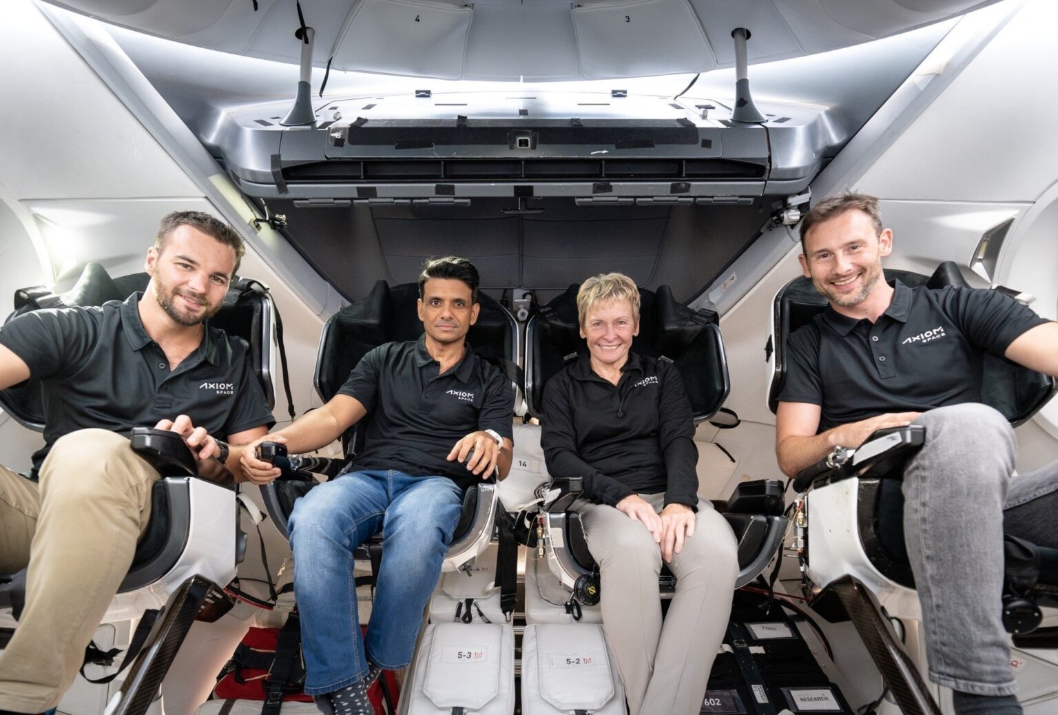 NASA Confirms Crew for Private Axiom Mission 4 to ISS Multinational crew comprises astronauts from the U.S., India, Poland, and Hungary.