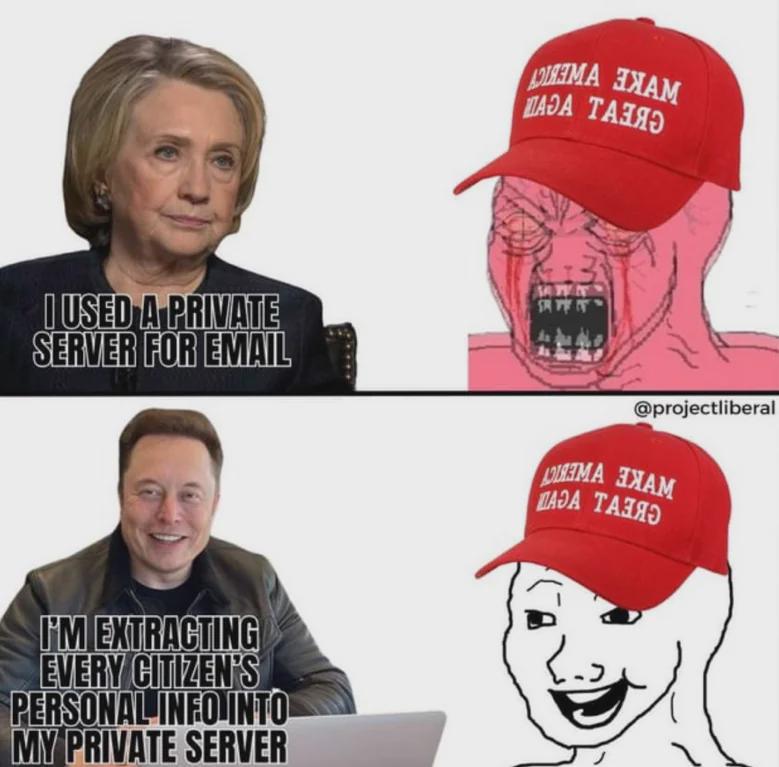 MAGA double standards at their worst