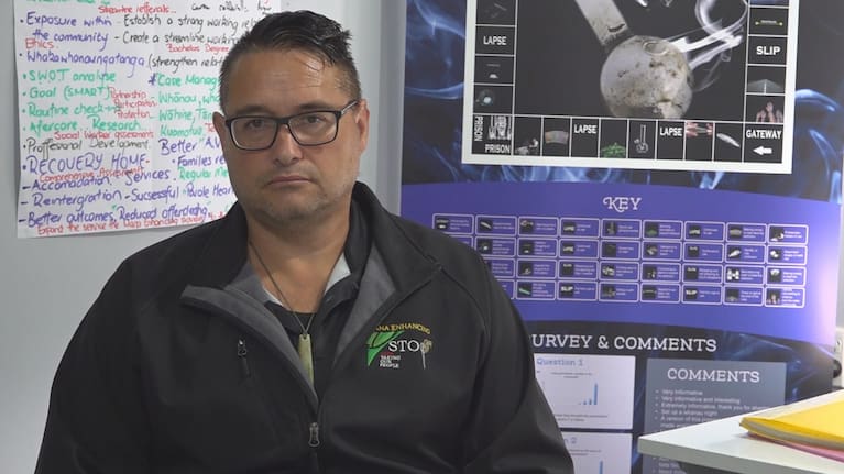 Rotorua-based addiction counsellor Kevin Hollingsworth (Ngāpuhi, Ngāti Hine).