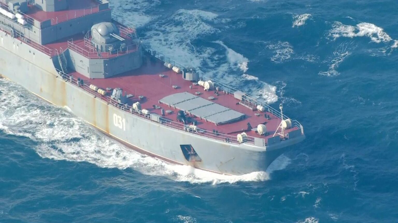 Russian ships filmed carrying military hardware through the English Channel | World News