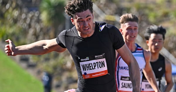 Speedy Whelpton closing in on national 100m record