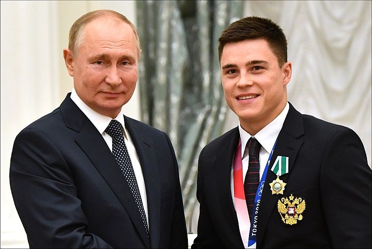 RUSSIA: European Union sanctions Olympic gymnastics star Nikita Nagornyy for “spreading pro-Russian propaganda”