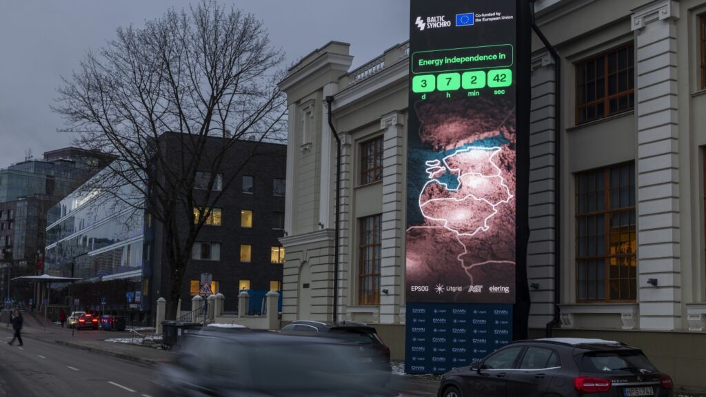 Baltic nations count final hours to ending electricity ties to Russia : NPR Baltic nations count final hours to ending electricity ties to Russia : NPR