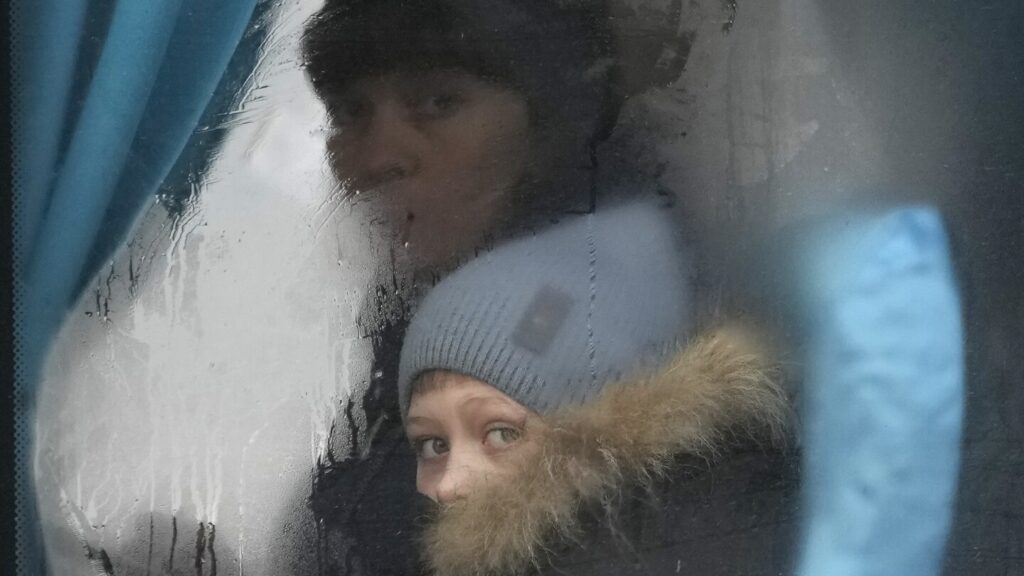 First day of Russia's invasion of Ukraine captured in images