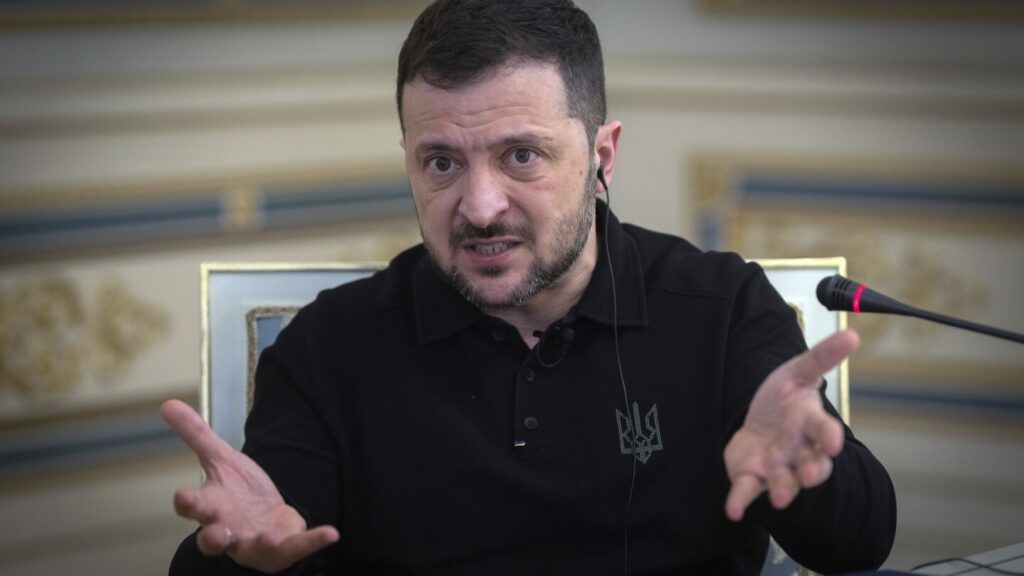 Zelenskyy tells AP that excluding Ukraine from US-Russia talks is ‘dangerous’ Zelenskyy tells AP that excluding Ukraine from US-Russia talks is 'dangerous'