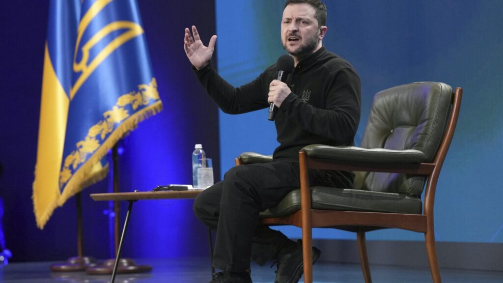 Zelenskyy says he’d be ready to give up presidency for peace Zelenskyy says he’d be ready to give up presidency for peace