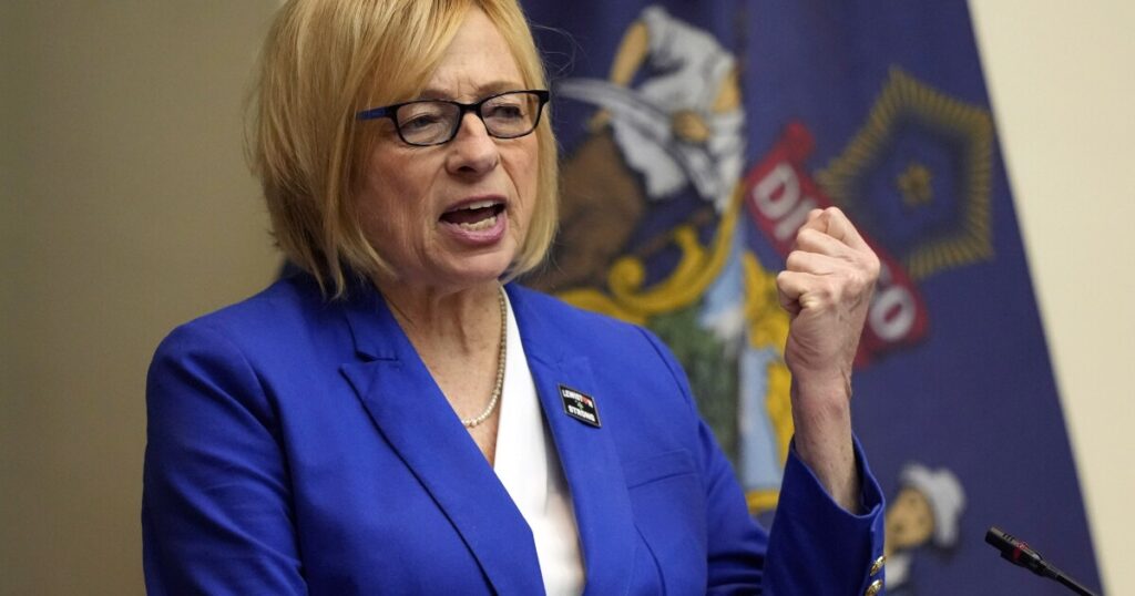 Trump clashes with Maine’s governor over transgender women in sports Trump clashes with Maine's governor over transgender women in sports