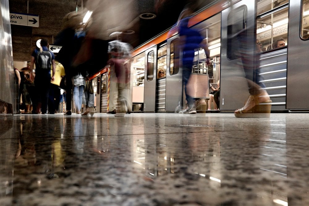Bomb threat at Monastiraki Station - Subway Partial Mode