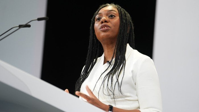 Kemi Badenoch likens Conservatives to Trump’s Maga movement
