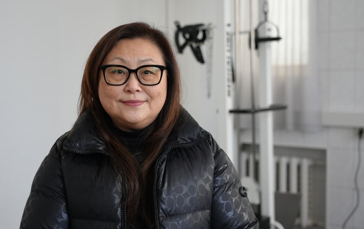 Hue Chon White is the director of the "Thank You" rehabilitation clinic in Kyiv for wounded soldiers. 