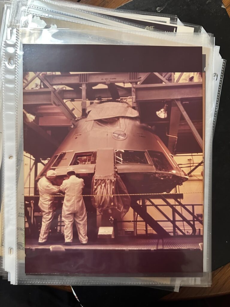 Example photos found in the space binders