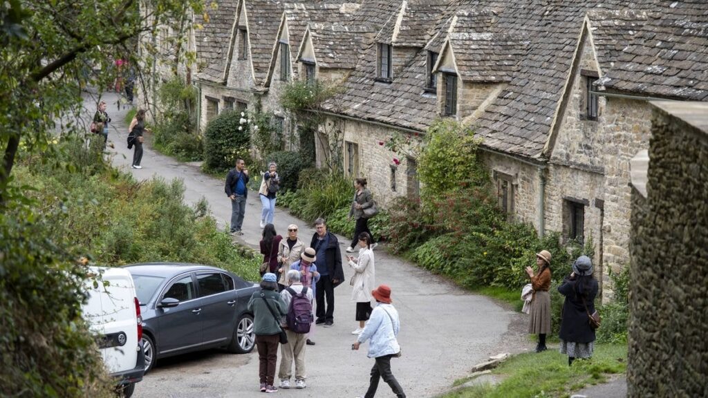 'England's most beautiful village' flooded by 'intolerable' TikTok tourists, as residents hit back