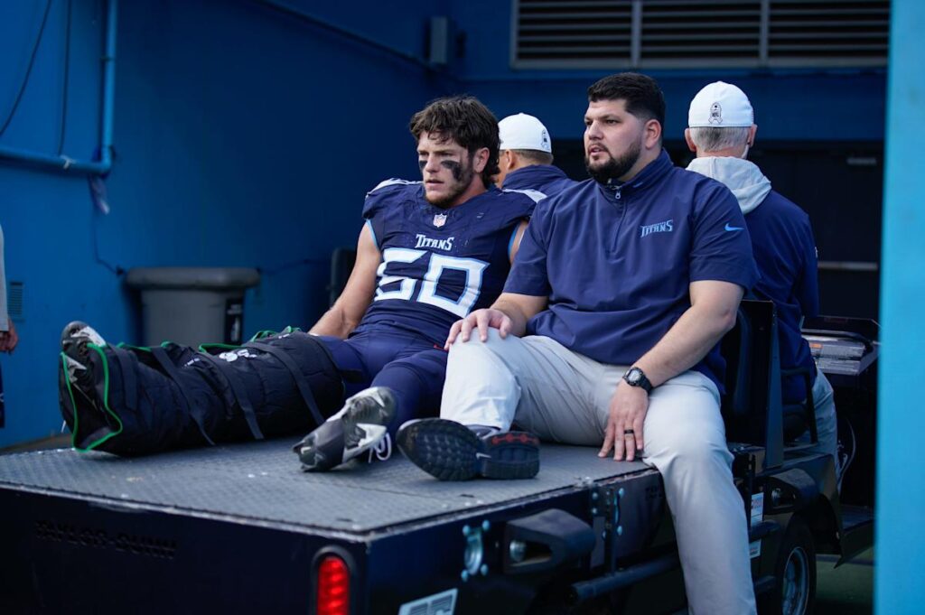 Tennessee Titans were among NFL's most-injured teams in 2024