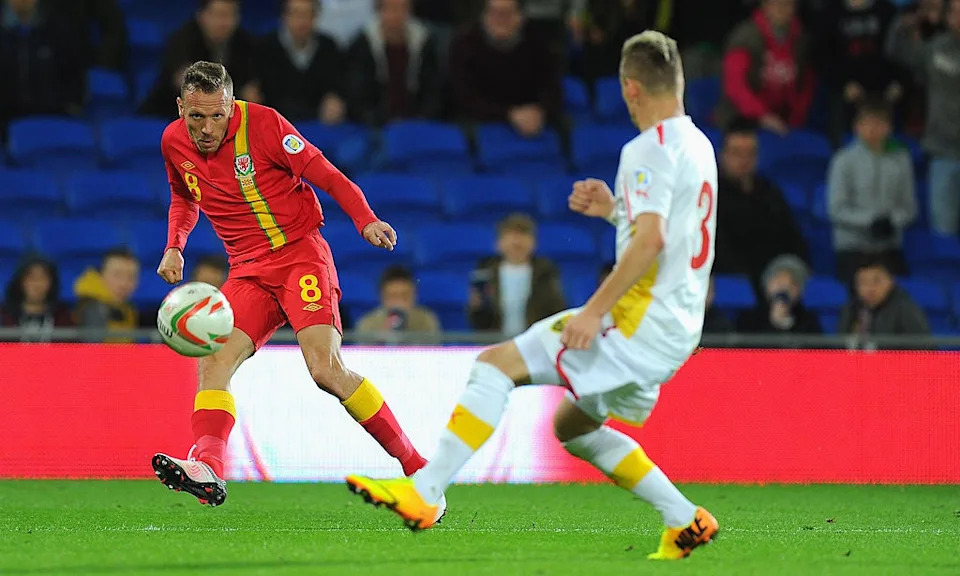 Current Wales boss Craig Bellamy played in both previous clashes against North Macedonia (Getty Images)