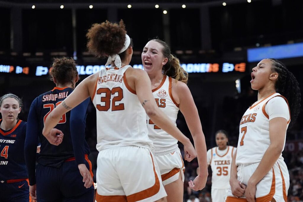 March Madness live updates, scores, bracket: NC State tops Michigan State, Texas beats Illinois in women’s NCAA tournament March Madness live updates, scores, bracket: NC State tops Michigan State, Texas beats Illinois in women's NCAA tournament