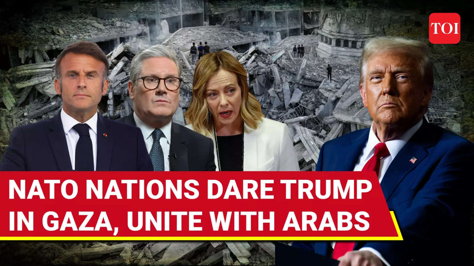 NATO Nations Take Fight Against Trump To New Level; Back Arab Plan For Gaza Opposed By US, Israel NATO Nations Take Fight Against Trump To New Level; Back Arab Plan For Gaza Opposed By US, Israel