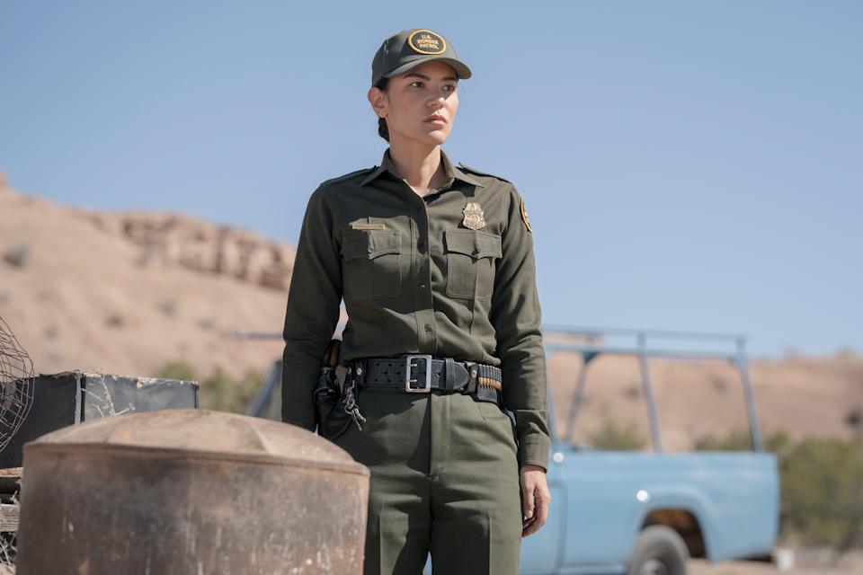 Jessica Matten in Dark Winds.